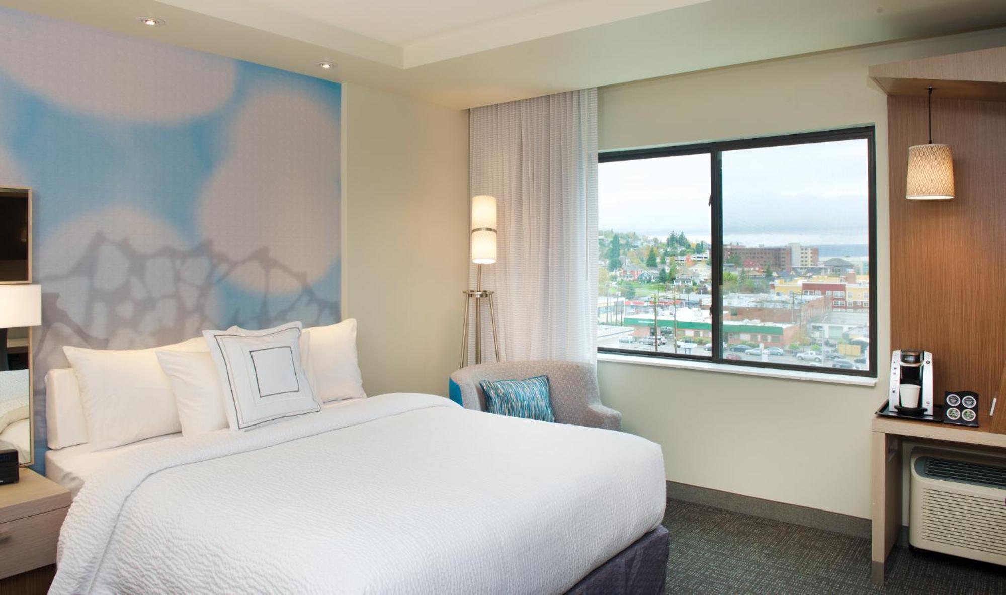 Courtyard By Marriott Seattle Everett Downtown Exterior foto